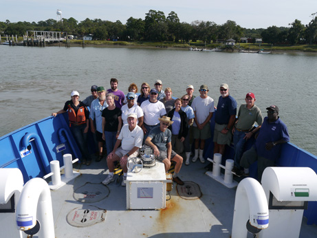 The team from the October Black Gill cruise. 